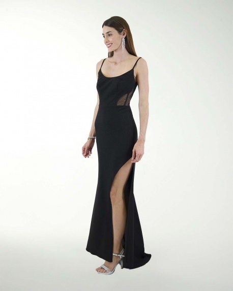 VESTIDO CL HOLYWOOD CON ABERTURA VESTIDO CL HOLYWOOD CON ABERTURA