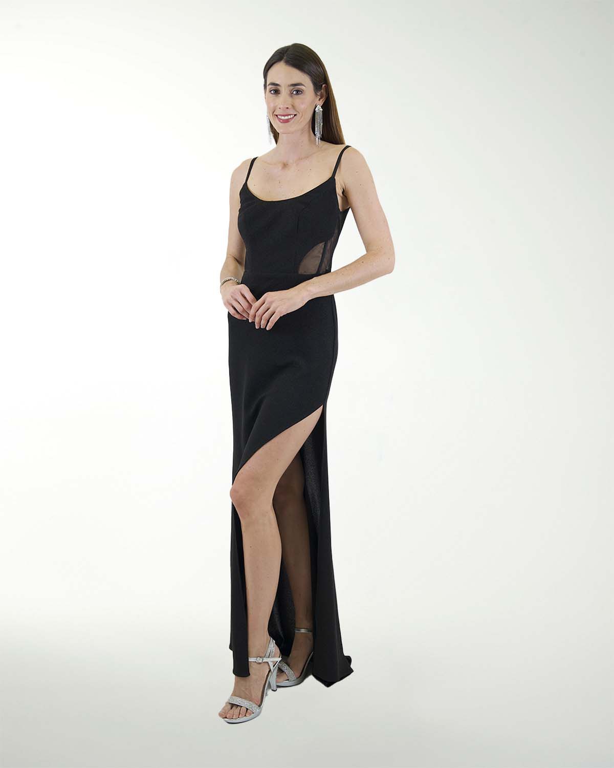 VESTIDO CL HOLYWOOD CON ABERTURA VESTIDO CL HOLYWOOD CON ABERTURA