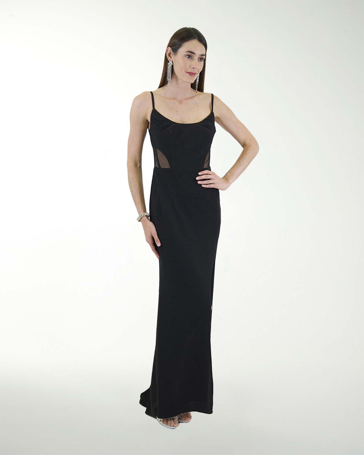 VESTIDO CL HOLYWOOD CON ABERTURA VESTIDO CL HOLYWOOD CON ABERTURA